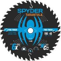 Spyder Tarantula Wood Fine Circular Saw Blade 190mm x 16mm 40T (509YL)