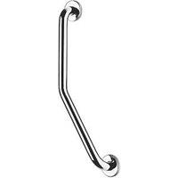 Croydex Angled Doc M Grab Bar Chrome 600mm (51049)