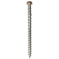 Deck-Tite TX Mushroom Thread Cutting Composite Decking Screws 4.8mm x 63mm 200 Pack (5110H)