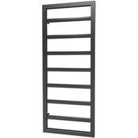 Towelrads 1300mm x 530mm 1676BTU Black Flat Designer Towel Radiator (511RY)