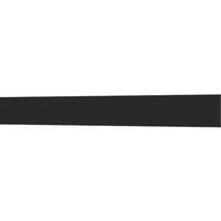 Splashwall Jet Black Upstand 6mm x 200mm x 900mm (512RJ)