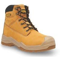 DeWalt Jamestown Size 10 Honey Water-Resistant Steel Toe Cap Safety Boots (512RL)