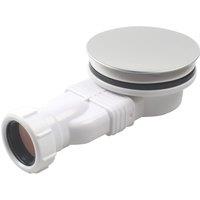 Flomasta Space Saving Shower Waste White 90mm (513JN)