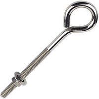 Essentials Marine Eye Bolts Stainless Steel 8mm x 100mm 5 Pack (51460)