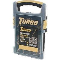 Turbo TX TX Double-Countersunk Multi-Purpose Screw Grab Pack 1000 Pieces (514VV)