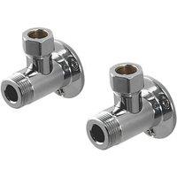 Aqualisa Exposed Bar Valve Fixing Kit Chrome (515HP)
