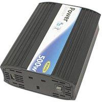 Ring Power Source 400W 15V to 230V Inverter Single Socket + Type A USB Charger (51612)