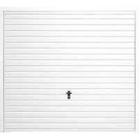 Gliderol Horizontal 7' 6" x 7' Non-Insulated Framed Steel Up & Over Garage Door White (516FR)