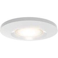 4lite Fixed Fire Rated LED CCT Downlight Matt White 7W 640-730lm (516GG)