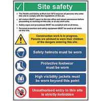 Essentials Site Safety Sign 800mm x 600mm (516HL)