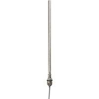 Terma SIM 400W Stainless Steel Grey Towel Radiator Heating Element (516HR)