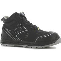 Safety Jogger Cador S3 Mid TLS Size 10 Black Water-Resistant Steel Toe Cap Safety Boots (516XK)