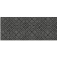 Laura Ashley Mr Jones Self-Adhesive Bathroom Splashback Gloss Metallic Charcoal 250mm x 600mm x 4mm (516YR)