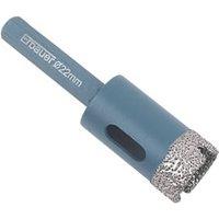 Erbauer Hex Shank Diamond Tile Drill Bit 22mm x 80mm (51759)