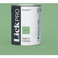 LickPro Max+ 5Ltr Green 16 Eggshell Emulsion Paint (517JY)