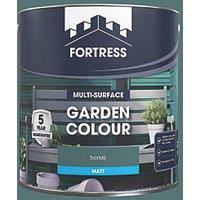Fortress 2.5Ltr Thyme Matt Garden Paint (517PC)