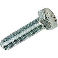 Easyfix BZP Steel Set Screws M12 x 40mm 100 Pack (51833)