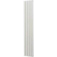 Glow 2000mm x 345mm 4559BTU White Vertical Designer Radiator (5188F)