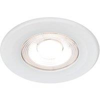 LAP Fixed Fire Rated LED Smart Downlight Matt White 4.7W 520lm (518FM)