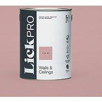 LickPro Max+ 5Ltr Pink 09 Eggshell Emulsion Paint (518JY)
