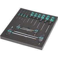 Wera 9712 Torx HF (1) Foam Insert TX Screwdriver Set 14 Pcs (518XX)