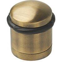 Security Solutions Cylinder Door Stop 31 x 37.5mm Antique Brass (519KK)