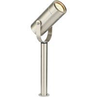 Saxby Palin Outdoor Spike Light Brushed Stainless Steel (520VX)