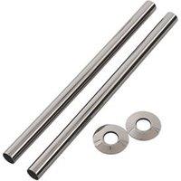Arroll Pipe Shroud Kit Black Nickel 18mm x 300mm 2 Pack (5216G)