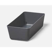 Essentials Nitaki Plastic Cutlery Tray 182mm x 90mm Grey (521PY)