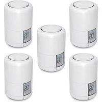 Hive TRV003 White Smart Thermostatic Radiator Head 5 Pack (521RC)