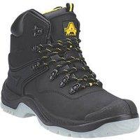 Amblers FS198 Size 12 Black Waterproof Steel Toe Cap Safety Boots (523JV)