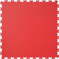 Garage Floor Tile Company X Joint Interlocking Floor Tiles Red 7mm 4 Pack (523RV)