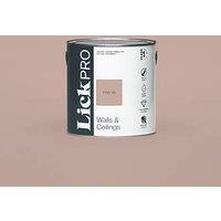 LickPro Max+ 2.5Ltr Pink 08 Matt Emulsion Paint (525JY)