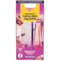 Zero In Clothes Moth Pheromone Monitoring Trap Refills 38g 2 Pack (525KH)