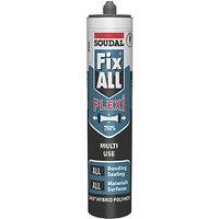 Soudal Fix All Flexi Multi-Use Sealant & Adhesive White 290ml (525KV)