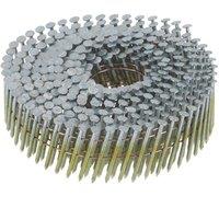 DeWalt Galvanised Ring Shank Coil Nails 2.1mm x 38mm 2100 Pack (525VA)