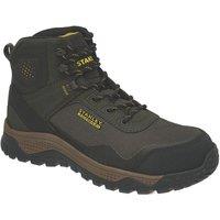 Stanley FatMax Croxley Size 10 Olive Waterproof Steel Toe Cap Safety Boots (526VT)