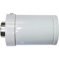 Grant White Balanced Vertical Flue Extension 150mm x 225mm (527KP)