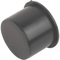FloPlast Push-Fit Socket Plug Black 40mm (52824)