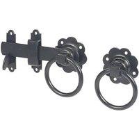 Smith & Locke Gate Latch Black Epoxy 153mm (5283X)