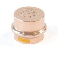 Conex Banninger B Press Gas Copper Press-Fit Stop Ends 28mm 10 Pack (528TA)