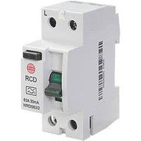 Wylex 63A 30mA DP A Curve RCD (528VF)