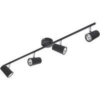 Inlight Harvey Linear 4-Light Spotlight Black (528VJ)