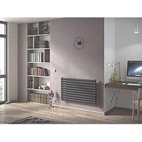 Ximax Fortuna 584mm x 1000mm 2147BTU Anthracite Horizontal Designer Radiator (5296H)