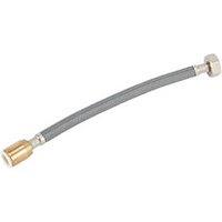 Flomasta Push-Fit Twist Straight Flexible Hose 15mm x 3/4" x 300mm (529FA)