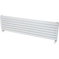 Ximax Fortuna 410mm x 1500mm 3805BTU White Horizontal Designer Radiator (529TP)