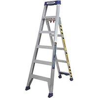 Werner LEANSAFE X3 Aluminium 2.9m Combination Ladder (530RH)