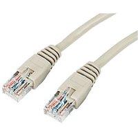 Essentials Beige Unshielded RJ45 Cat 5e Ethernet Cables 1m 10 Pack (53230)