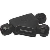Raytech Fred Y-N 3-Entry 3-Pole IP69K Gel-Filled Branch Cable Joint Black (532HF)