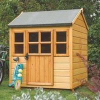 Rowlinson Little Lodge 1' 6" x 4' (Nominal) Timber Playhouse (5332X)